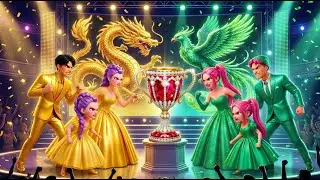 Golden Family vs Emerald Family 😱 A Makeup Moment Turns Into a Dangerous War | KPOP Demon Hunters