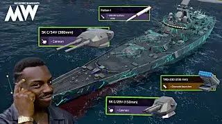 FGS Bismarck - Don't Think Other BB, Best Compact & Versatile 🔥 - Modern Warships 
