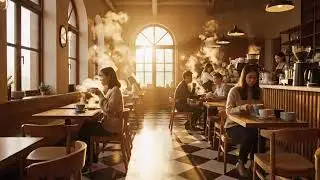 Smooth Jazz Music at Cozy Coffee Shop Ambience ☕ Relaxing Jazz Instrumental Music for Studying, Work