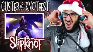 THEIR LIVE PERFORMANCES SOUND BETTER THAN THE STUDIO VERSIONS! Slipknot - Custer (LIVE) reaction