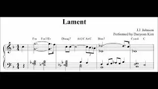 [ballad jazz piano] Lament (sheet music)