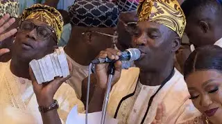 WASIU AYINDE AND HIS KINGSHIP CANDIDATE OBA AWUJALE TO BE,FACILITATE TOGETHER ON STAGE 