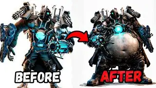 I Asked Chat GPT To REMODEL The Skibidi Toilet Multiverse Titans It Was Bizarre !!