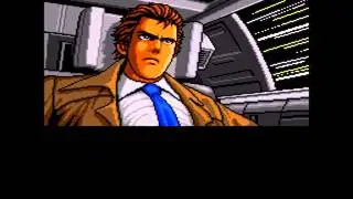 Sega CD Snatcher ACT 1.1.9 Junker HQ Turbocycle to the Factory
