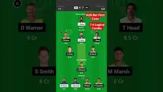 AUS vs IND Dream 11 GL Team