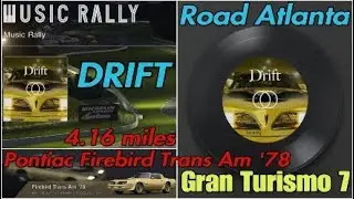 GT7 Music Rally DRIFT - 4.16 miles - Road Atlanta - SPEC III Update 1.66