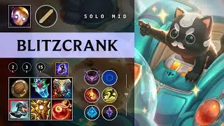 Blitzcrank Mid vs Akshan - EUW Master Patch 26.02