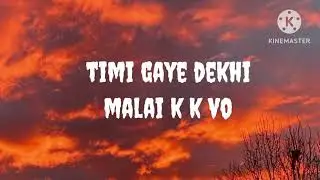 Timro man badhliyexa (old version) song karaoke singer by yash kumar pariyar @yashkumar1116