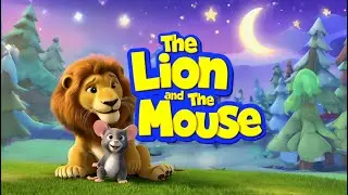 Lion and Mouse Bedtime Story | Animated Short for Children | Fairy Tale Read Aloud