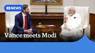 Vance meets with Modi to discuss US-India trade deal | ABC NEWS