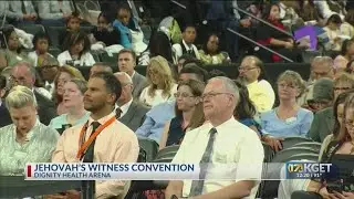 Jehovah's Witness convention takes place at Dignity Health Arena