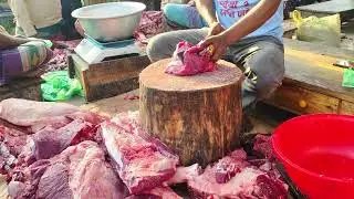 Excellent  Beef ll  Cow meat cutting & Processing ll   Super fastest Meat cutting By Expert Butcher#