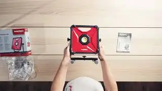 Worcraft CLED S20Li LED Light unpacking