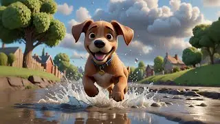 Puppy&rsquo;s Puddle Splash Party 🐶🌧️ | Fun Nursery Rhyme for Kids