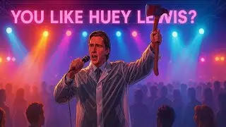 American Psycho Patrick Bateman You Like Huey Lewis and the News - 80's music 90s disco - Paul Allen