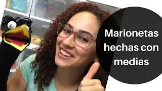 ¿Cómo hacer una marioneta con medias/calcetines ?