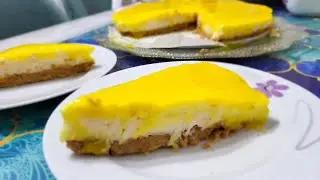 Pişirilmeyen Limonlu Cheesecake Tarifi (Fırında Pişirmeye Son ) 🍰🍰💯💯