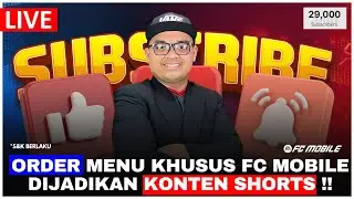 SPESIAL 29K SUBSCRIBERS ! ORDER MENU KHUSUS FC MOBILE DIJADIKAN KONTEN SHORTS 😍