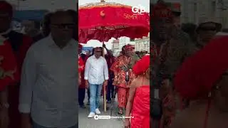 Grand Arrival of Nii Adote Otintor & McDan at Homowo Festival in Accra, Ghana🇬🇭