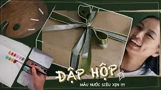 ĐẬP HỘP 🔨 I màu nước siêu xịn !?! | Kiquy Pham Vlog