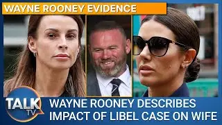 Wayne Rooney describes ‘traumatic’ impact of Vardy case on wife Coleen
