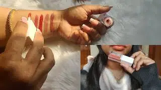 *Cuffs n lashes* Lip Gloss 💄all shades Swatches|@NidhiK @CuffsNLashes @Sonreya