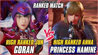 TEKKEN 8 ▰ GORAN (Jun) vs PRINCESS NAMINE (Anna) ▰ T8 RANKED GAMEPLAY