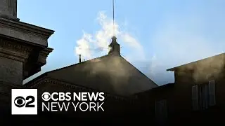 White smoke at the Vatican indicates election of new pope