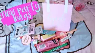 Hen party Bachelorette gift bags