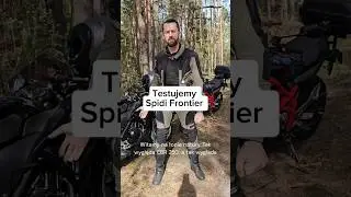 Zestaw turystyczny Spidi Frontier - pierwsze wrażenia z jazdy.  #motocykle #polishbikers