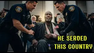 ICE Agents Tackle Black Disabled Veteran in Wheelchair - He's Purple Heart Recipient, Wins $17M...!