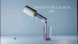 Ramune Soft drink Promo Animation made on blender