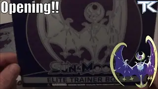 Pokemon Sun and Moon Elite Trainer Box Opening