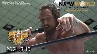 Jay White ends Toa Henare's Cup dreams |New Japan Cup