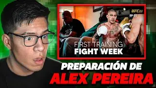ASI SE ESTA PREPARANDO ALEX PEREIRA PARA UFC 313