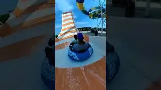 CRUISADER SLIDE At Chhapaak Water Park Patna Bihar.. #ytshorts #waterpark #shorts