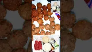 Meatballs preparation(polpette)italian foodrecipes @linnik2321 #youtubeshorts #shortsfeed #food #yt 