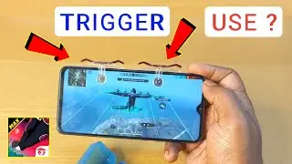 How to use Trigger Button on Free Fire Max Game | How to set Trigger in Phone