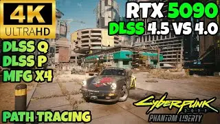 RTX 5090 | CYBERPUNK 2077 | DLSS 4.5 VS 4.0 | Is the Performance Cost worth it?