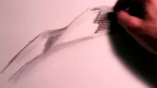 How to Draw Sand With Charcoal