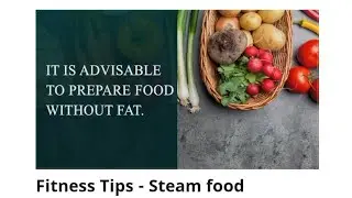 Fitness Tips Your Daily Dose | Stream Food | Professor Christopher
