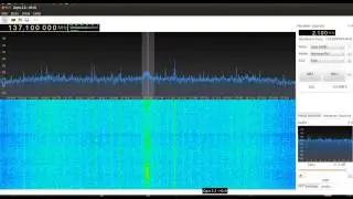 NOAA 19 APT reception with RTL2832U 820T USB card