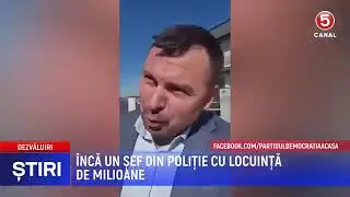 Vasile Costiuc descoperă o nouă casă de milioane a unuia dintre liderii poliției.