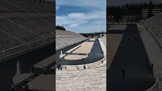 Seriously what IS this place? Panathenaic Stadium in Athens, Greece 🇬🇷