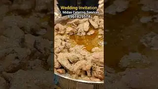 Midas Catering Services Contact :8961829574#wedding #weddingfood #mutton #biyebari #fishfry #chicken