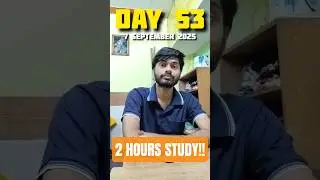 #day53 study for 2 hours a day 🔥 #discipline #consistency #stayhard #mindset