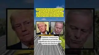 Empiezan a Notarse las Fracturas en el Partido Republicano de Trump al Inicio de Este A&ntilde;o Electoral