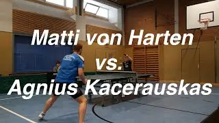 Matti von Harten vs. Agnius Kacerauskas | Regionalliga Nord | 16.09.2023