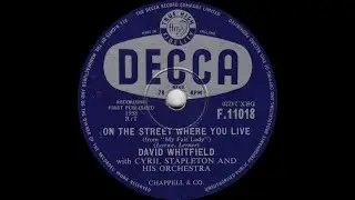 David Whitfield - On The Street Where You Live