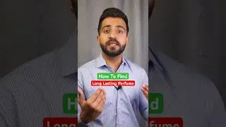 Long Lasting Perfume Tips || How to find a lasting fragrance for yourself || #shorts